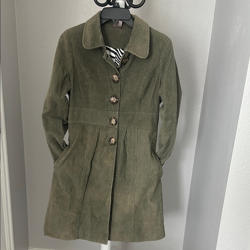 Olive Green Women's Coat